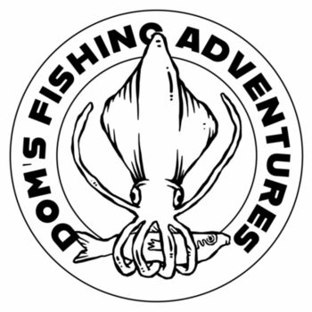 Doms Fishing Front & Back White Design